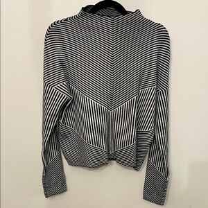 Cynthia Rowley Chevron Striped Sweater